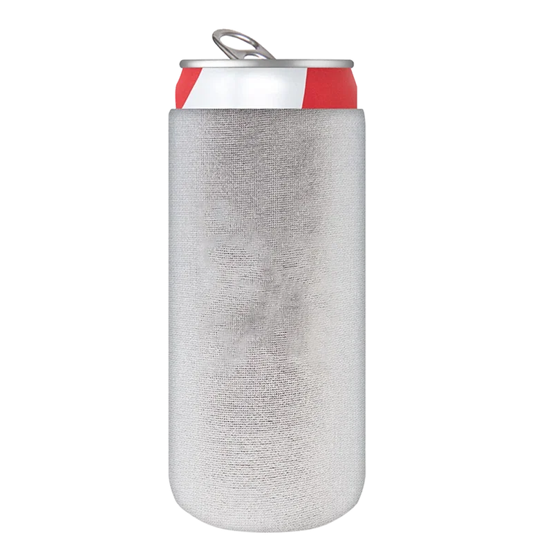 12oz. Slim Metallic Neoprene Collapsible Coolie — view 7