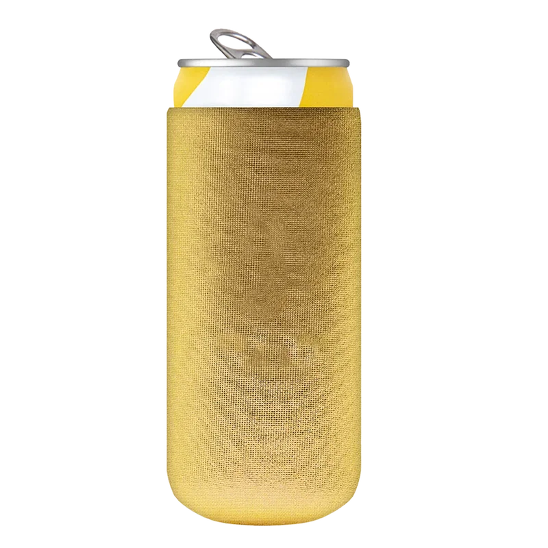 12oz. Slim Metallic Neoprene Collapsible Coolie — view 9