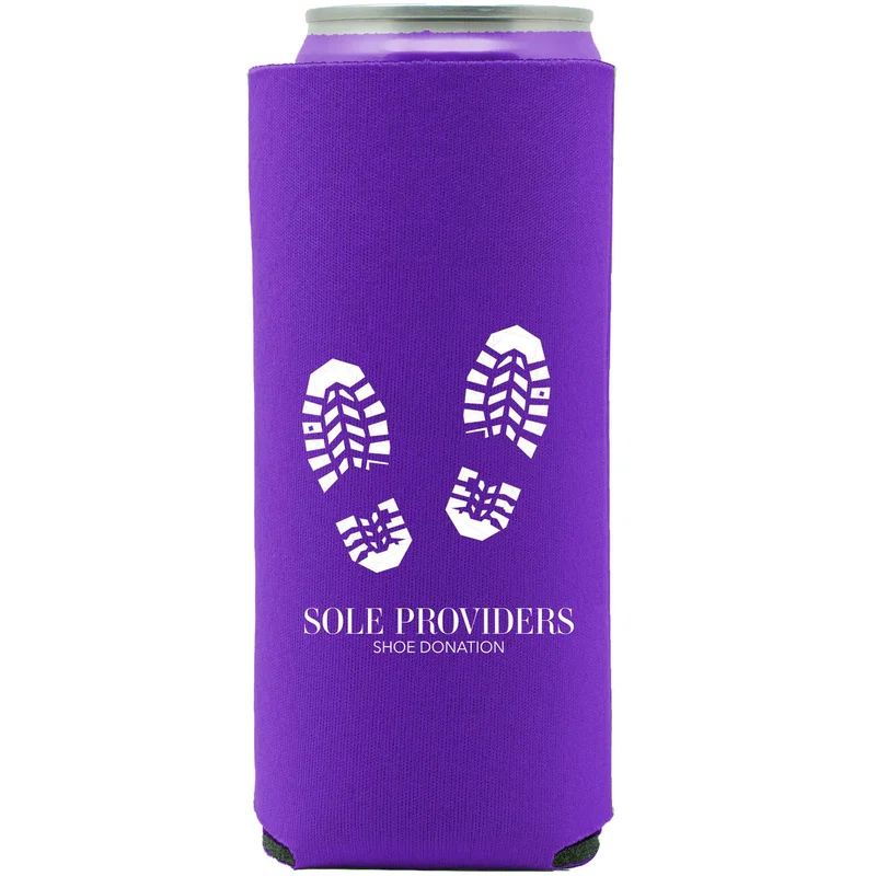 12oz. Slim Neoprene Seltzer Coolie — view 11