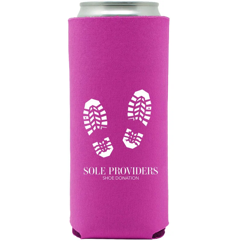 12oz. Slim Neoprene Seltzer Coolie — view 13