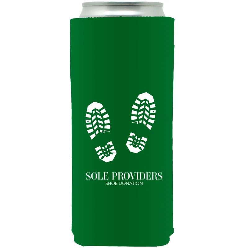 12oz. Slim Neoprene Seltzer Coolie — view 5