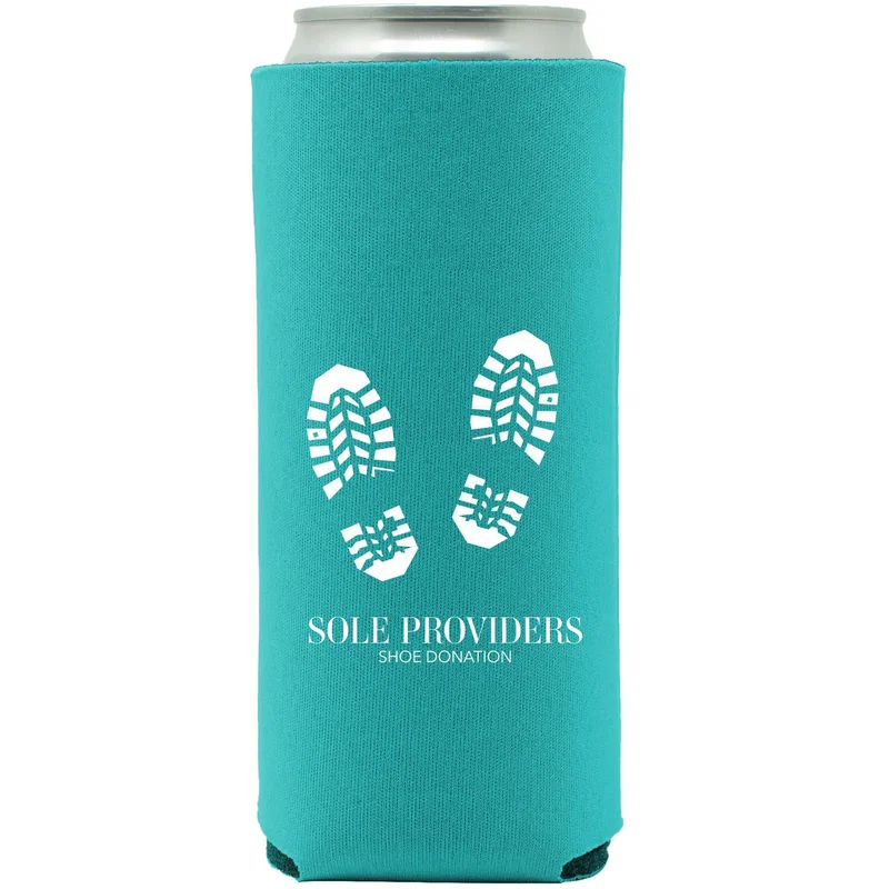 12oz. Slim Neoprene Seltzer Coolie — view 8