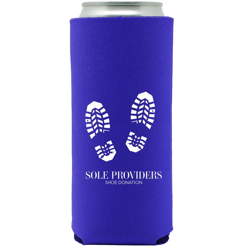 12oz. Slim Neoprene Seltzer Coolie — view 9