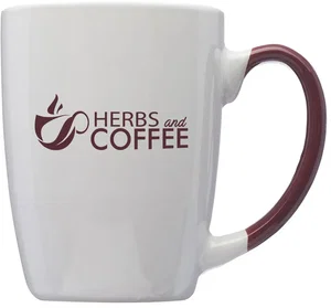 Personalized Two Tone Ceramic Mug - 12oz.