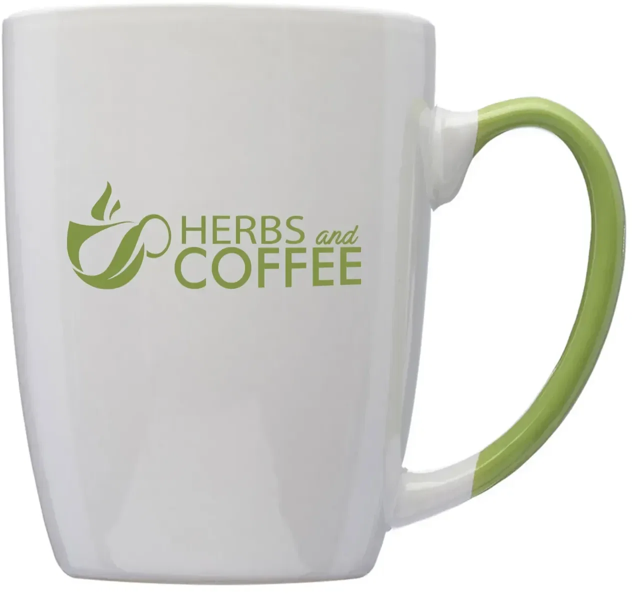 Personalized Two Tone Ceramic Mug - 12oz. — view 2