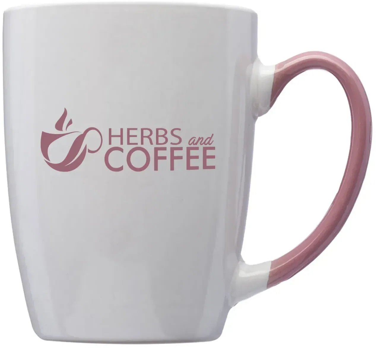Personalized Two Tone Ceramic Mug - 12oz. — view 3