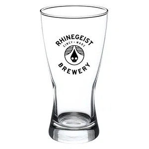 13.25 oz. Pilsner Glass Made in USA, Full-Color Imprint