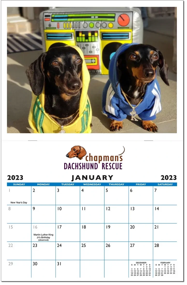 13 Custom Photo Wall Calendar — view 3