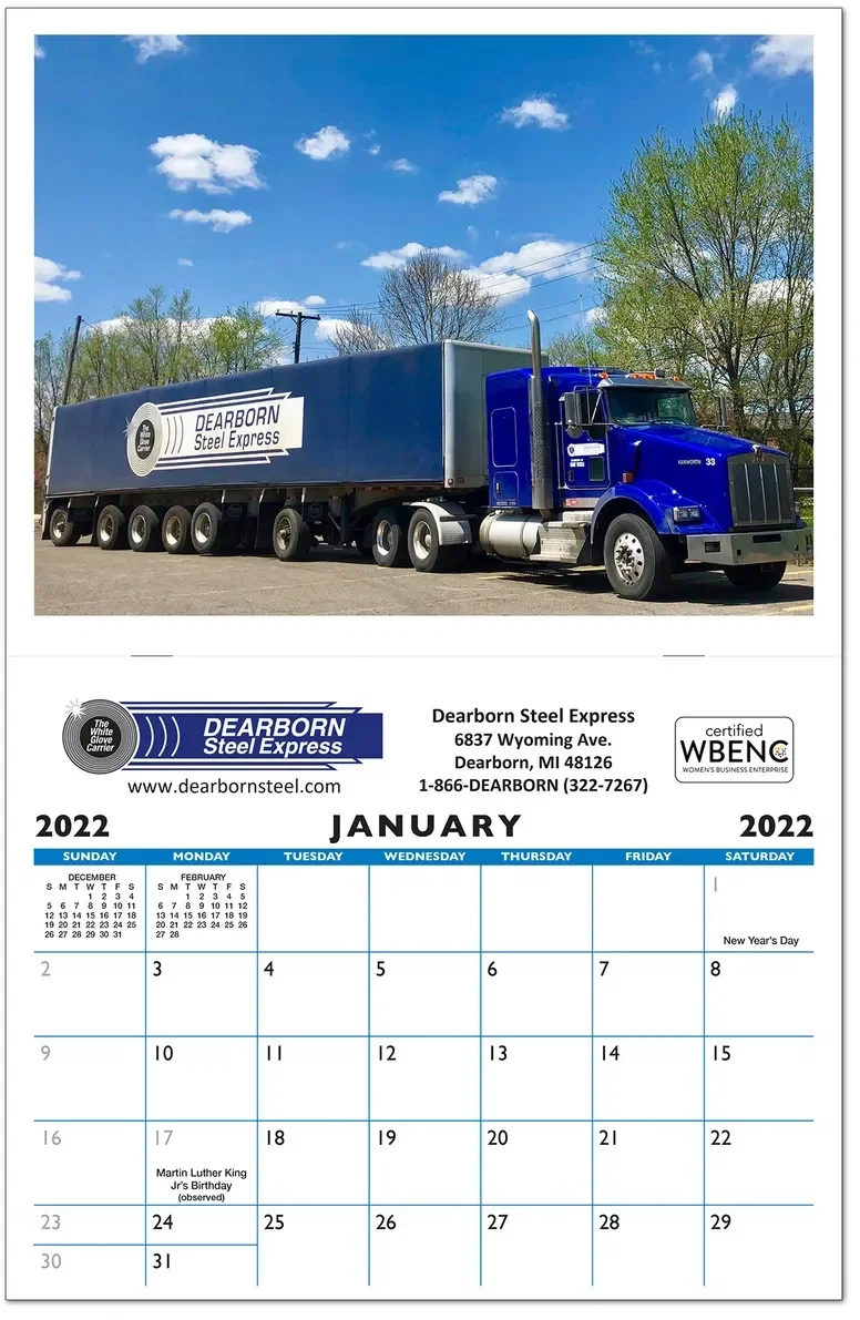 13 Custom Photo Wall Calendar — view 4