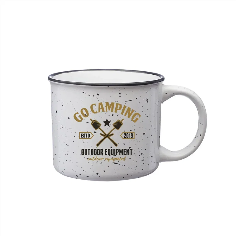 Custom Campfire Ceramic Coffee Mug — view 4