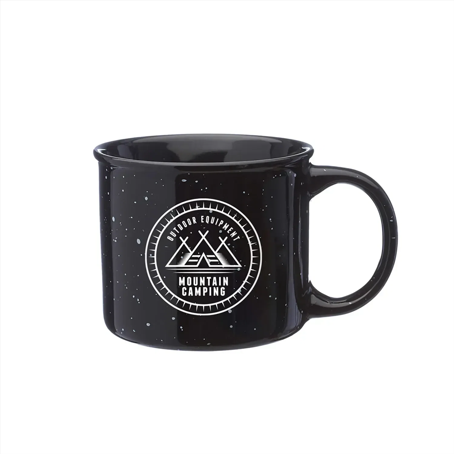 Personalized Happy Camper Ceramic Coffee Mug (13 oz.) — view 2