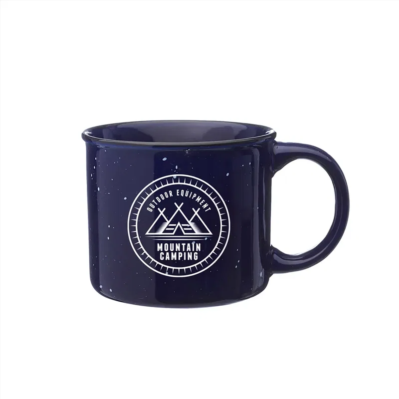 Personalized Happy Camper Ceramic Coffee Mug (13 oz.) — view 7