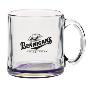 13 oz. Libbey ® Clear Glass Coffee Mug with C-Handle Grip