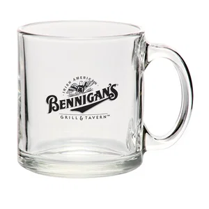 13 oz. Libbey ® Clear Glass Coffee Mug with C-Handle Grip