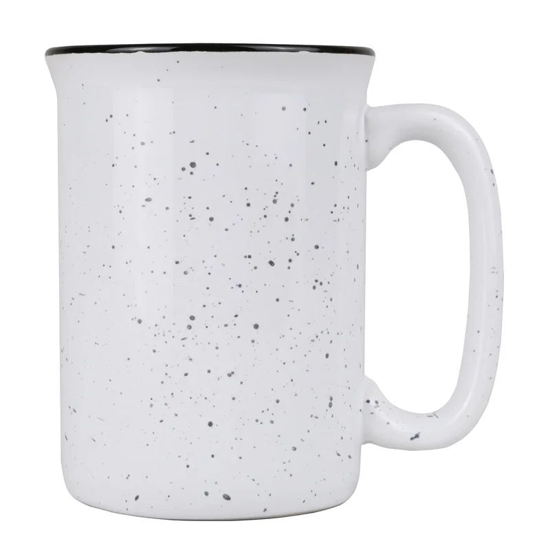 13 oz. Tall Speckle-It Ceramic Camping Mug — view 8