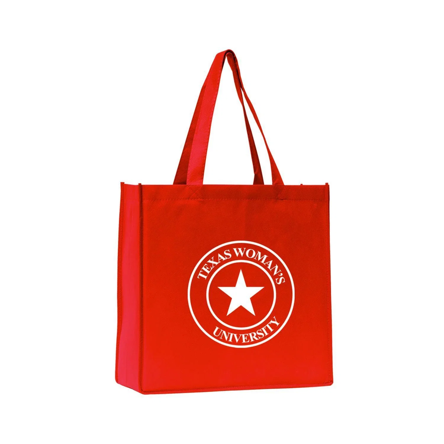 13 X 13 X 5 Polytex Tote — Red — view 7