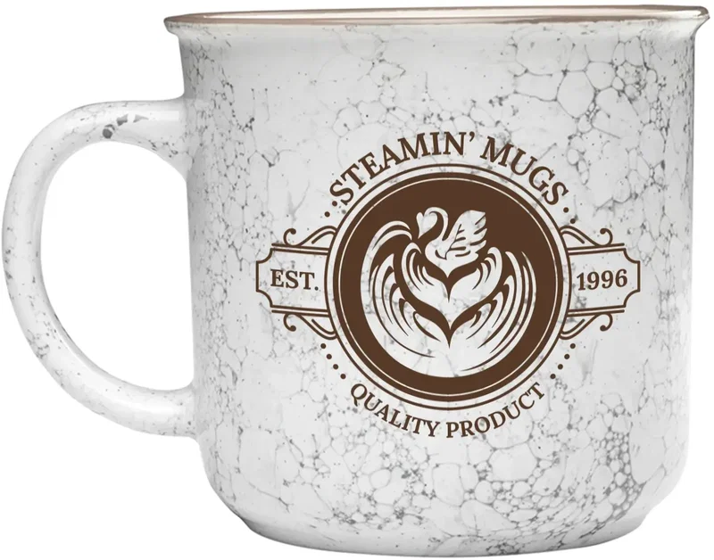 Cairn Marble Coffee Mug - 13oz (Personalized) — view 5