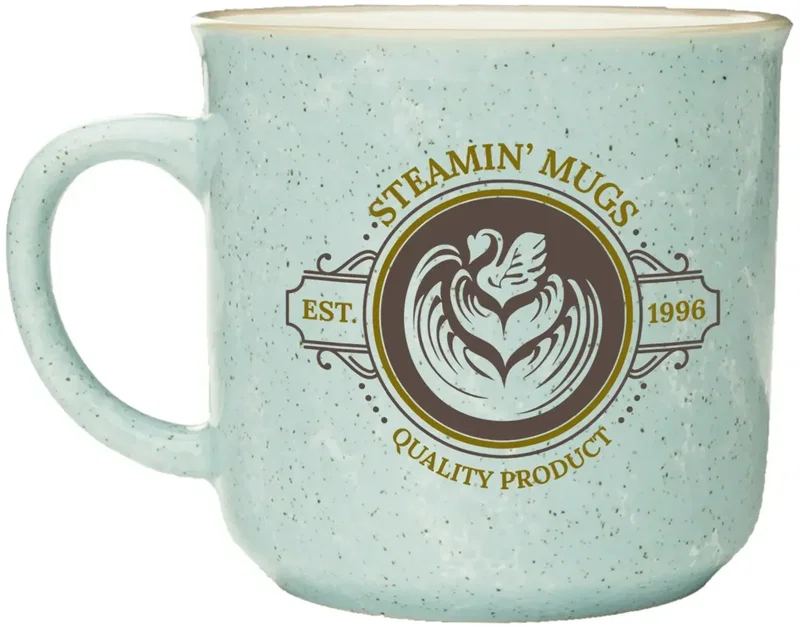 Personalized Marble Coffee Mug - 13oz (2 Color) — view 4