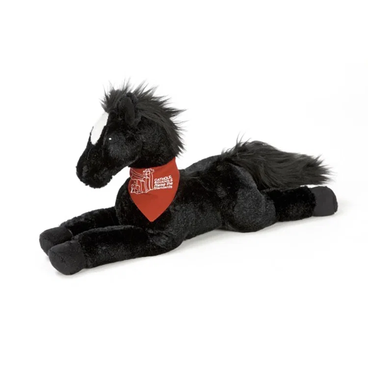 Laying Horse Stuffed Animal - 14" — view 4