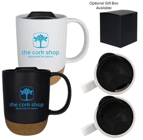 Custom Cork Bottom Mug (14 oz)