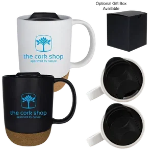 Custom Cork Bottom Mug (14 oz)