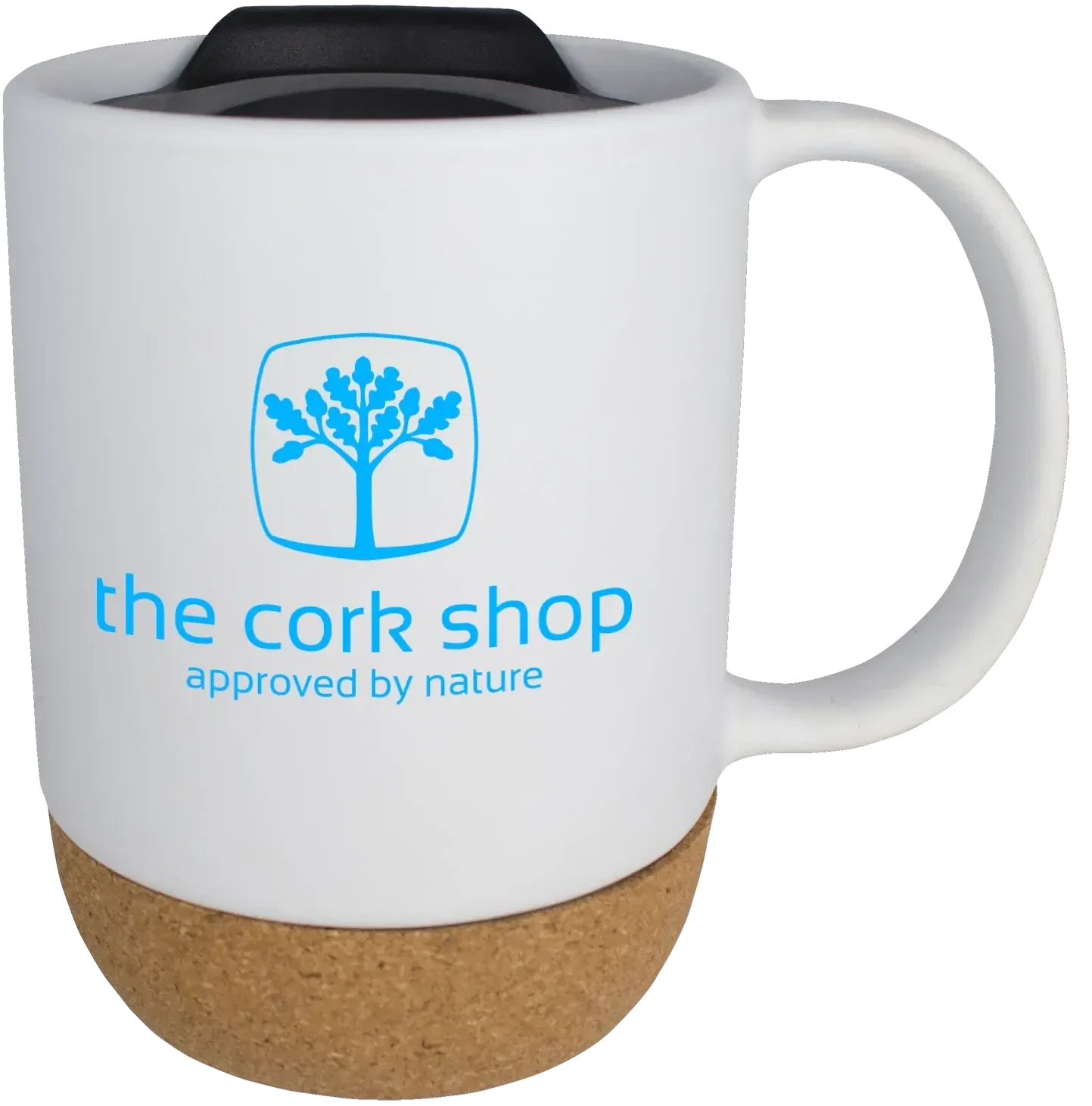 Custom Cork Bottom Mug (14 oz) — view 4