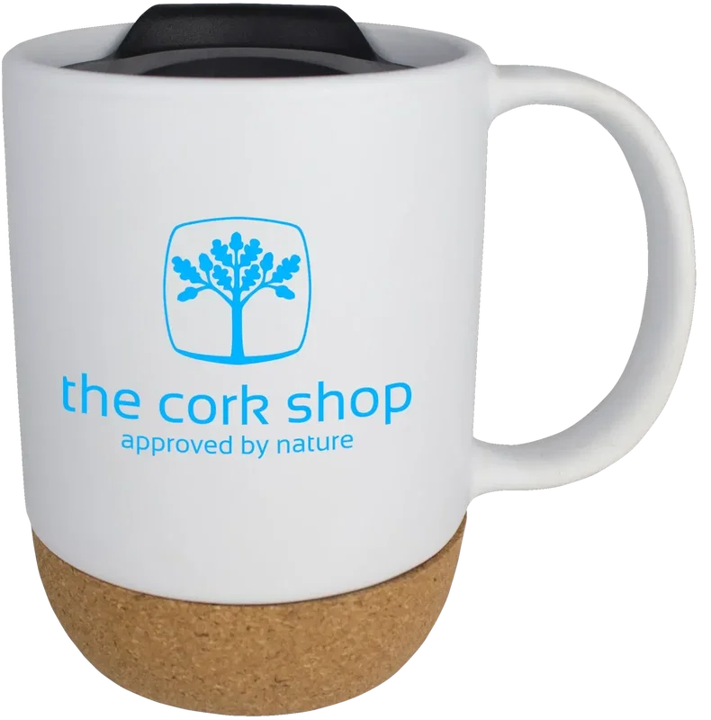 Custom Cork Bottom Mug (14 oz) — view 4