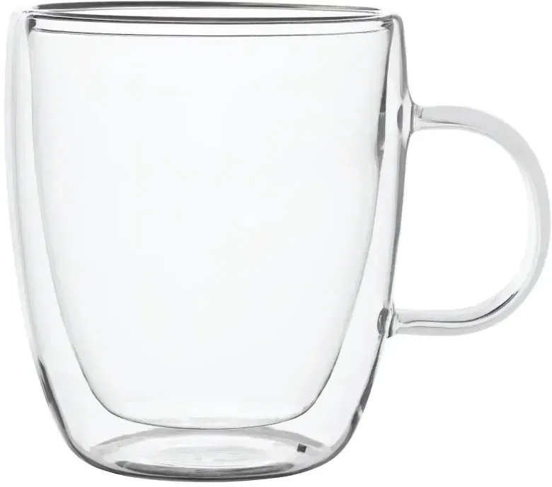 Custom Latte Glass Mug (14 oz.) — view 2