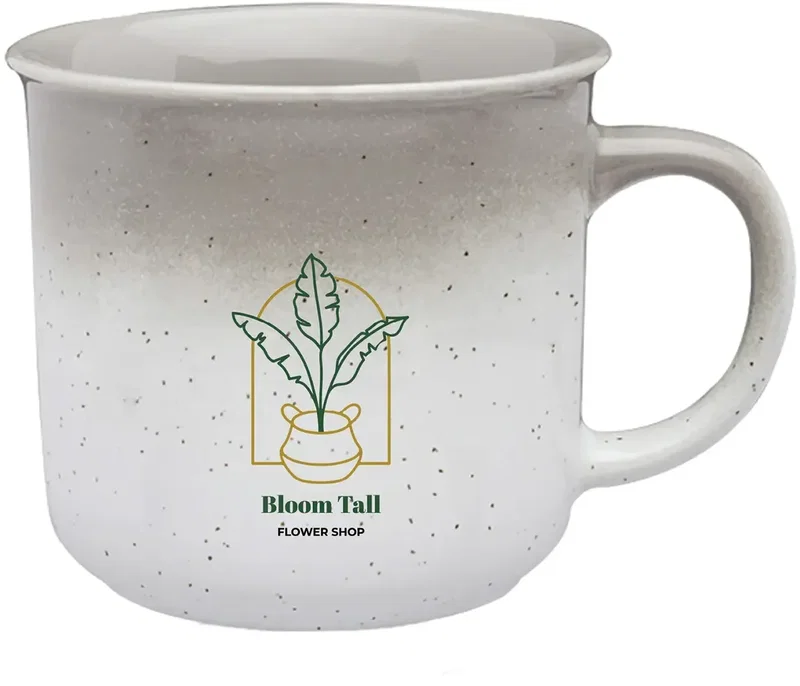 Personalized Gradient Bistro Mug - 14 oz. — view 2