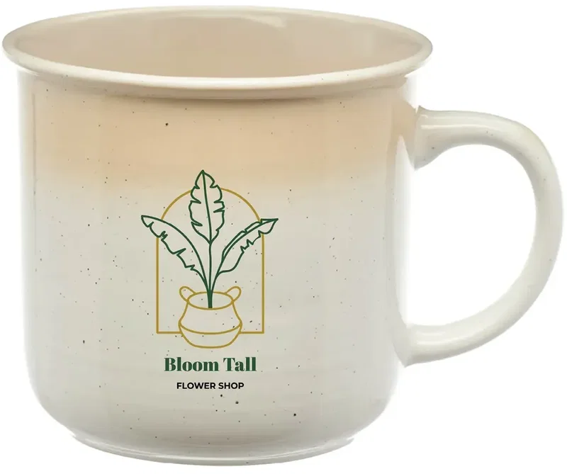 Personalized Gradient Bistro Mug - 14 oz. — view 5