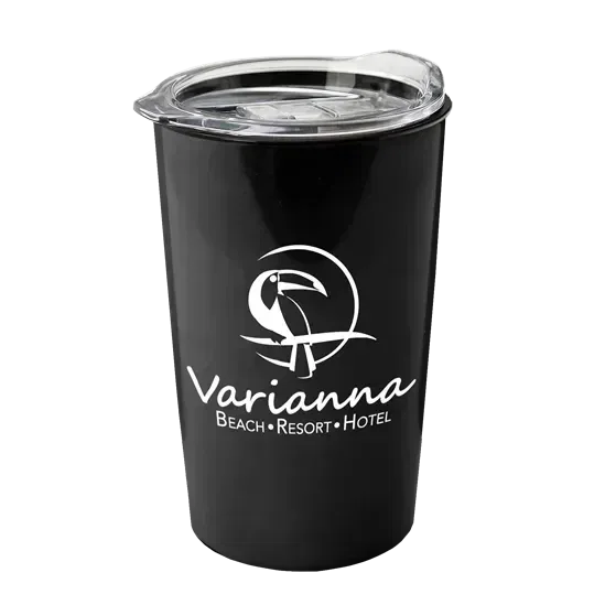 Sentinel Acrylic Tumbler with Slider Lid (14 oz.) — view 2