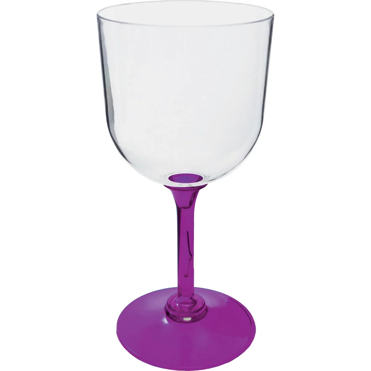14 oz. Standard Stem Plastic Wine Goblet — view 3