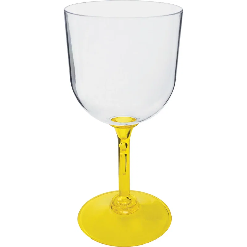 14 oz. Standard Stem Plastic Wine Goblet — view 6