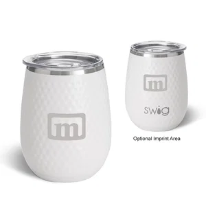 Swig Life™ Golf Stainless Steel Stemless Wine Tumbler - 14 Oz.