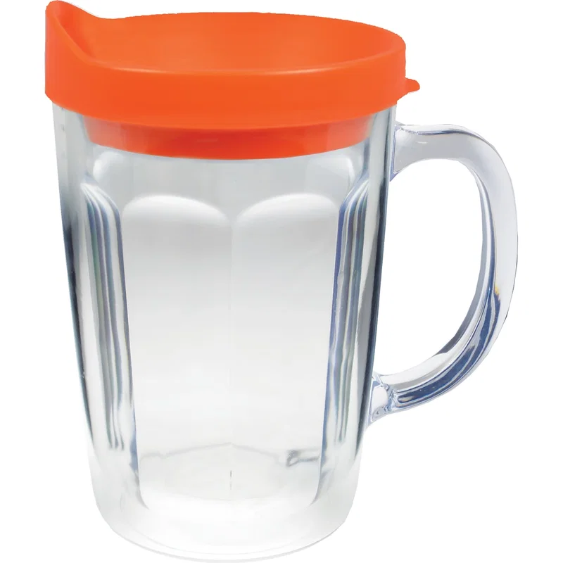 14 oz. Thermal Dual Walled Travel Mug(Full color Decal) — view 6
