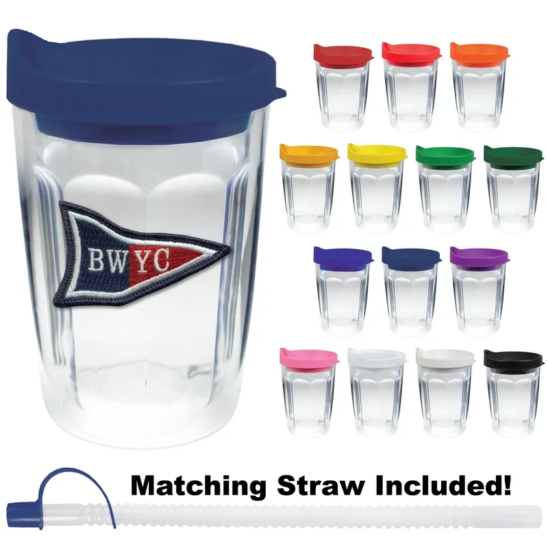 14 oz. Thermal Dual Walled Travel Tumbler w/ Colored Lids — view 3