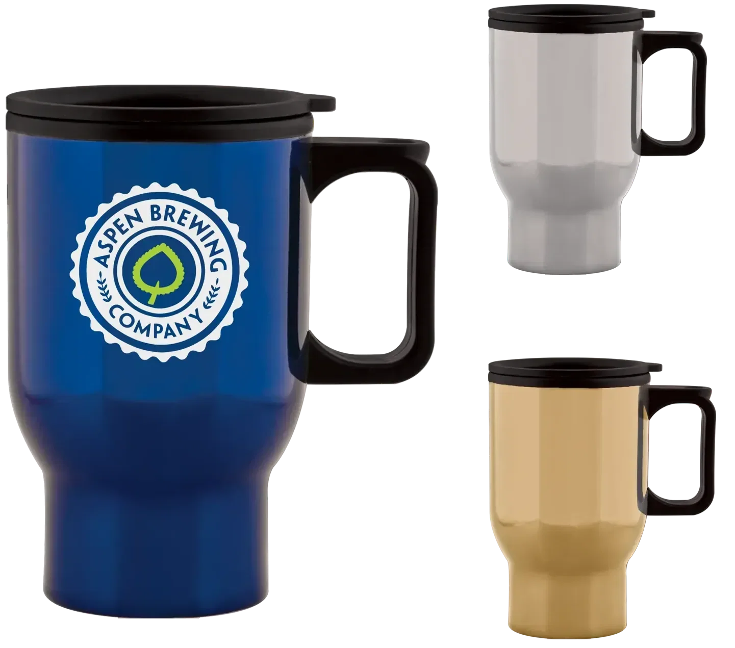Personalized Stainless Travel Mug (15 Oz) — view 3