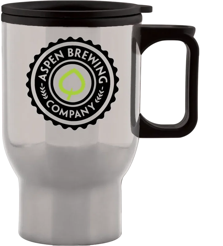 Personalized Stainless Travel Mug (15 Oz) — view 4