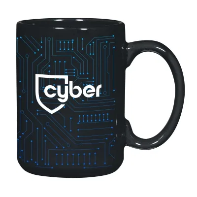 Large fifteen ounce mug printed in full color