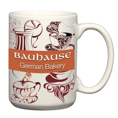 Handle profile of the four and a half inch ceramic cup