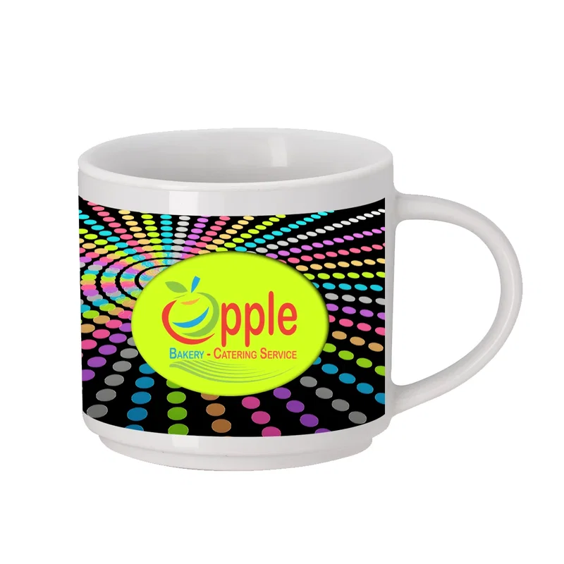 Wrap-around print area visible as the mug turns