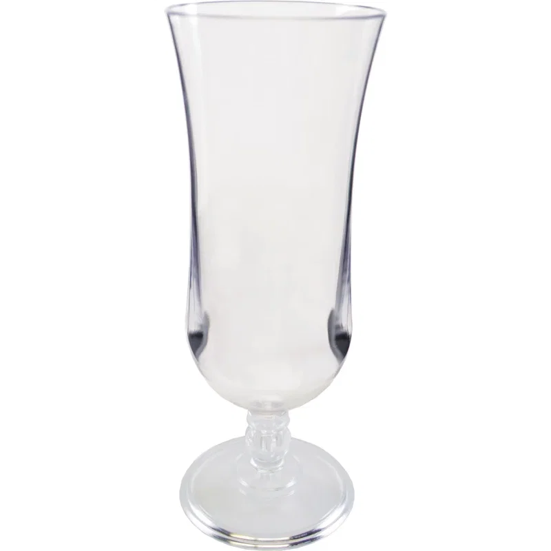 15 oz. Plastic Hurricane Mix & Match Glass — view 2
