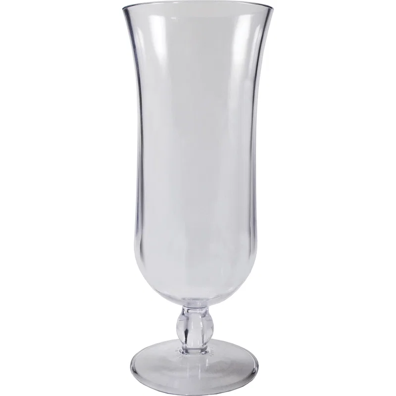 15 oz. Premium Plastic Hurricane Glass — view 2