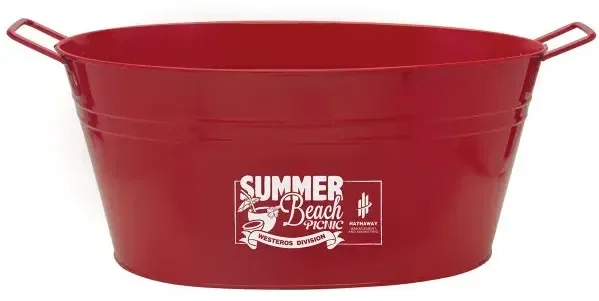 Customized 15 Qt Galvanized Metal Tub — view 3