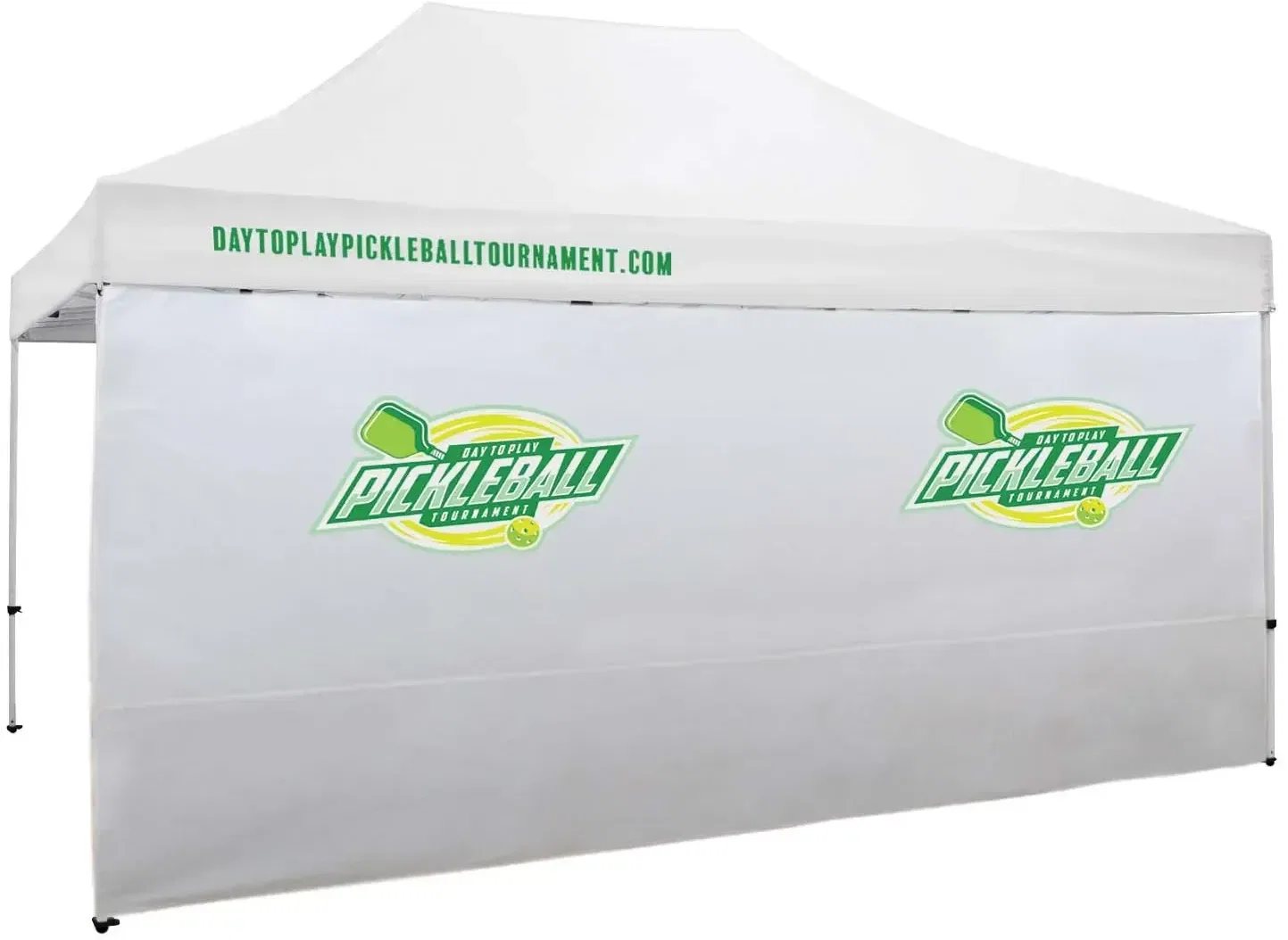 15' Tent Full Wall (Full-Color Imprint) — view 2