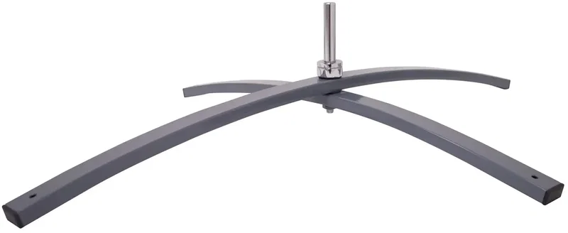15' Value Razor Sail Sign Kit (Double-Sided with Cross Base) — view 3