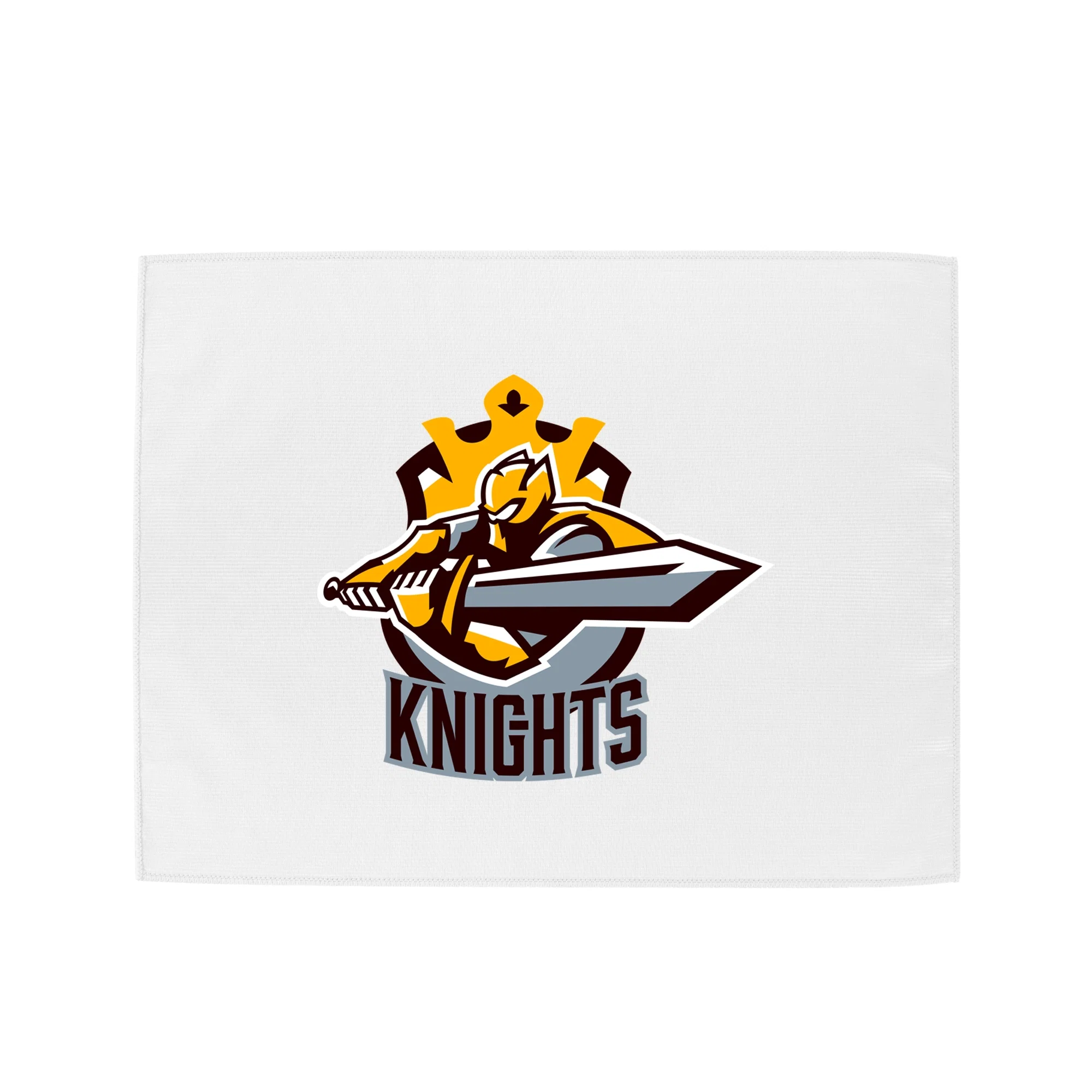 Microfiber rally towel sized for stadium crowds