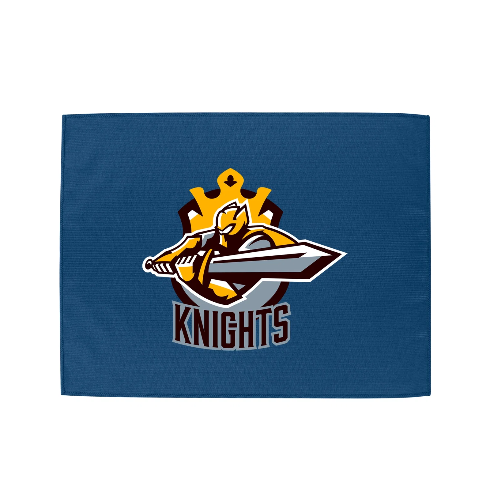 Diagonal shot of the folded microfiber cloth