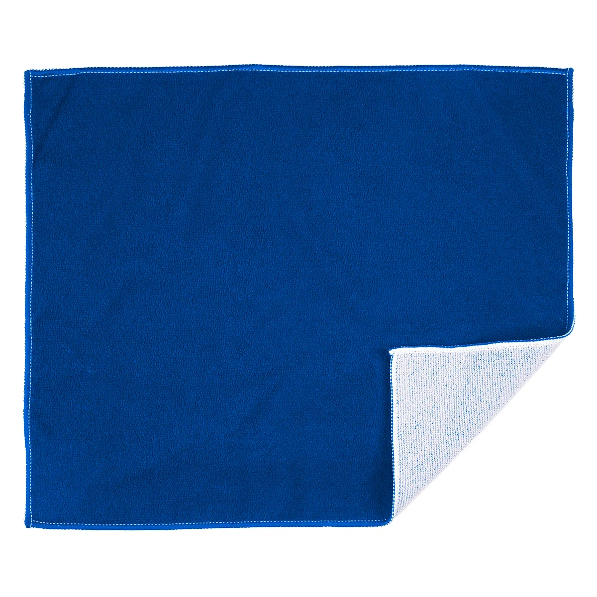 Folded into a small square for a pocket