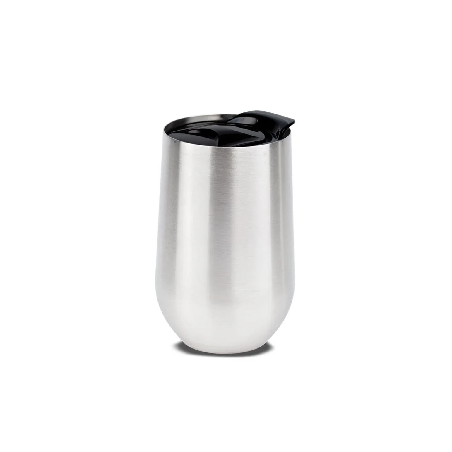 15oz Stainless Tumbler with Slide-Open Lid — view 5